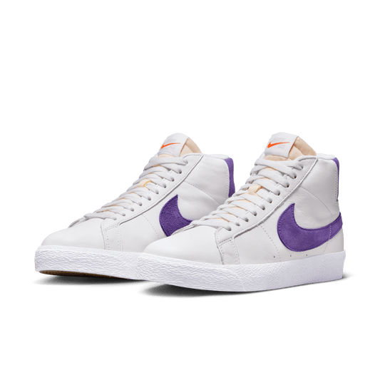 Go Big with Nike SB Blazer Mid ISO White Court Purple!