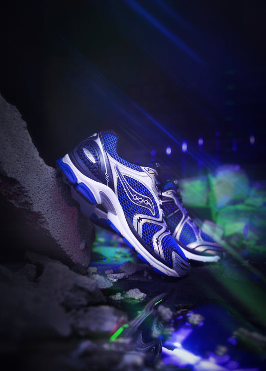 Saucony Progrid Triumph 4 Royal Blue Silver