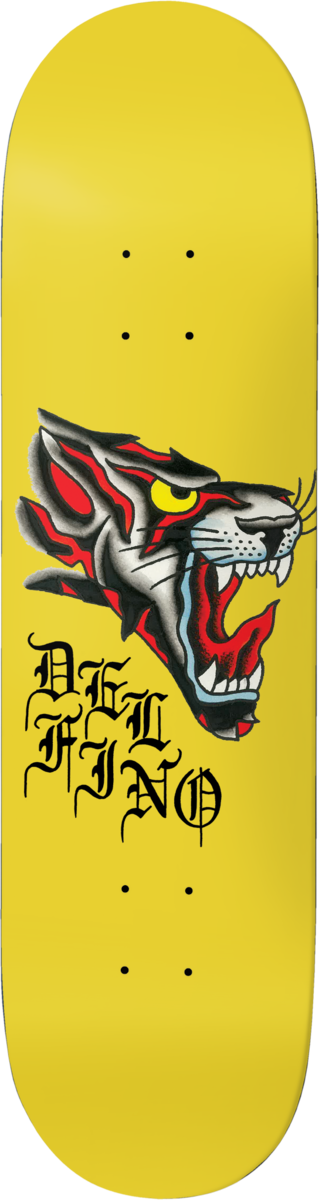 Deathwish Pedro Seven Trumpets Skateboard Deck 8.125