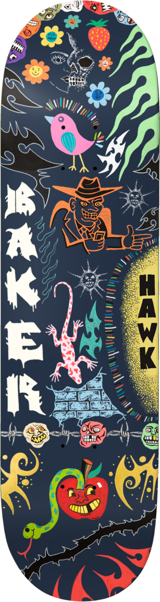 Baker Hawk Another Thing Coming Skateboard Deck 8.125