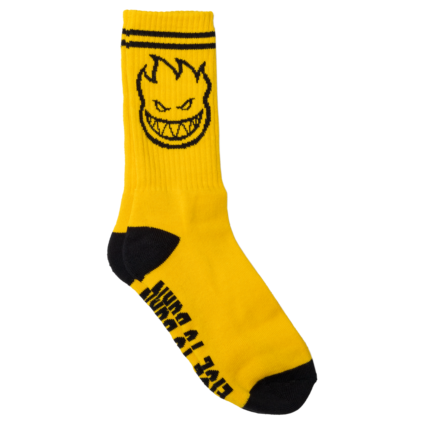 Spitfire Bighead Socks Gold Black
