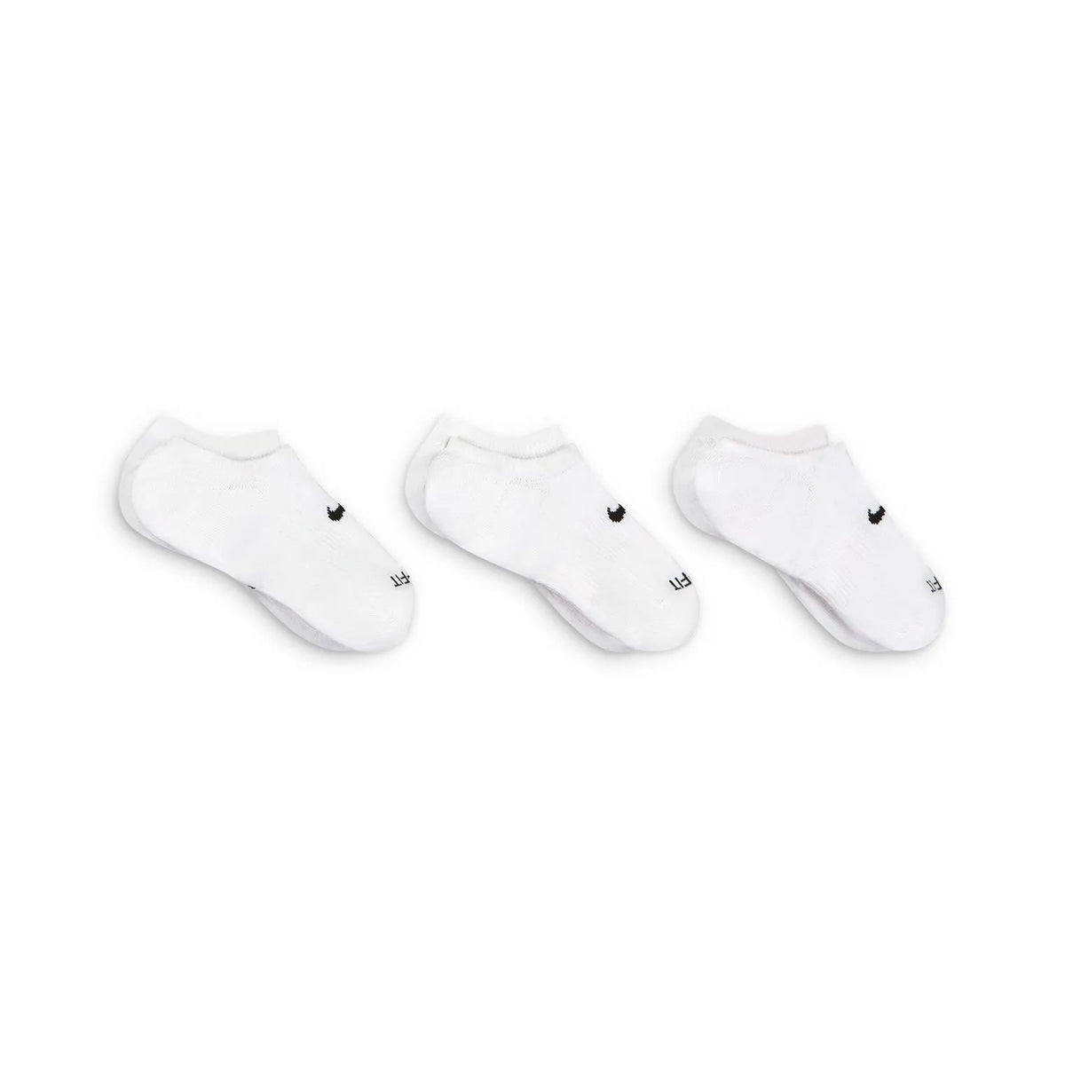 Nike Everyday Plus No Show Footie Socks White