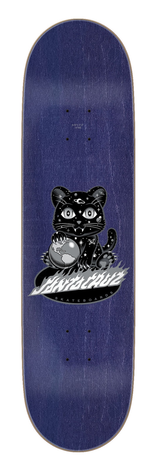 Santa Cruz Asta Space Kitten Twin Pro Skateboard Deck 8.2