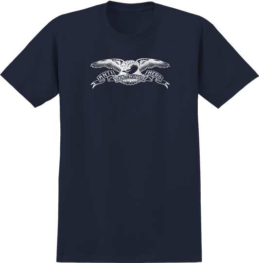 AntiHero Eagle T-Shirt Dark Navy White