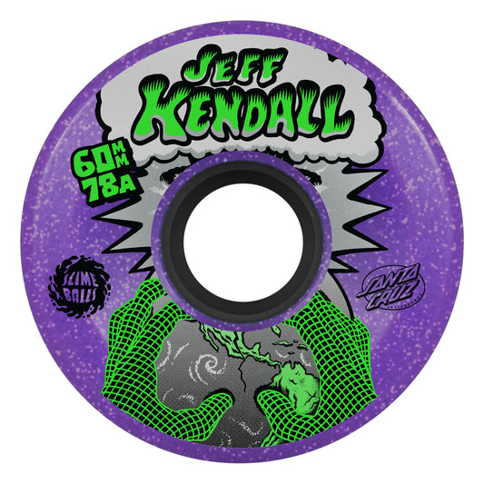 Slime Balls 60mm Kendall End of the World Reissue OG Slime Purple 78a Skateboard Wheels