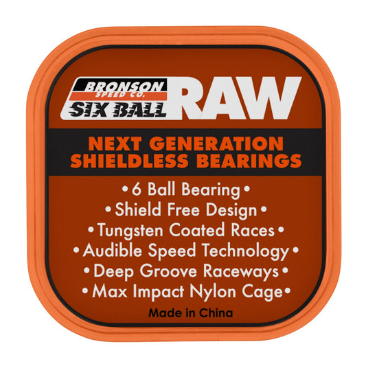 Bronson 6-Ball Bearing Set Raw