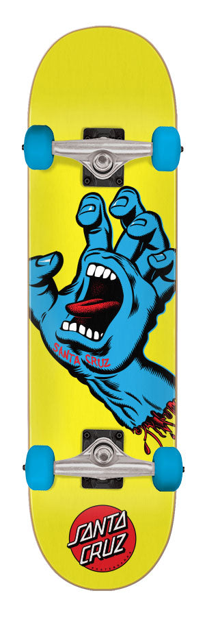 Santa Cruz Screaming Hand Mini 7.75 Skateboard Complete