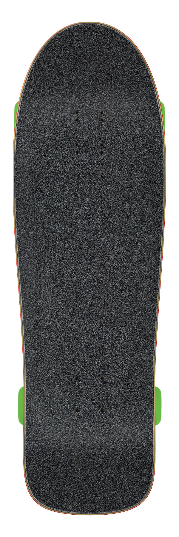Santa Cruz Beware Dot Shaped 9.7 Shaped Cruiser Skateboard Complete