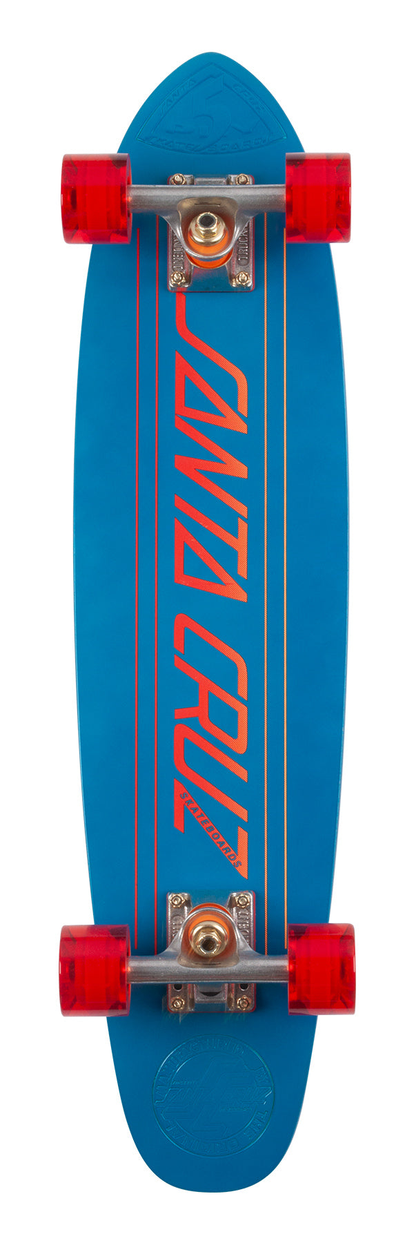 Santa Cruz Retro Cruiser 5 Ply 6.97 Skateboard Complete