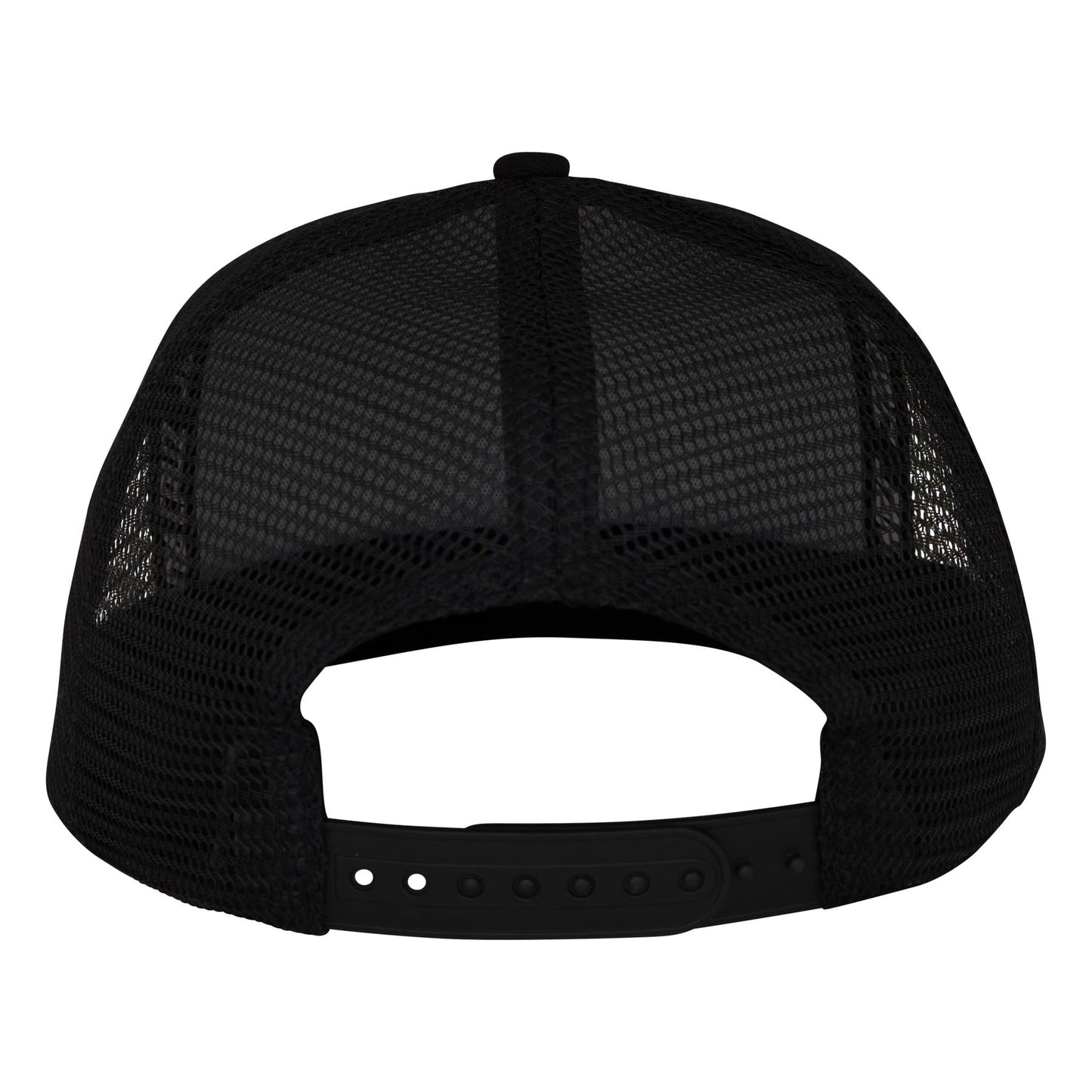 Santa Cruz Embroidered Mesh Trucker Structured Hat Black
