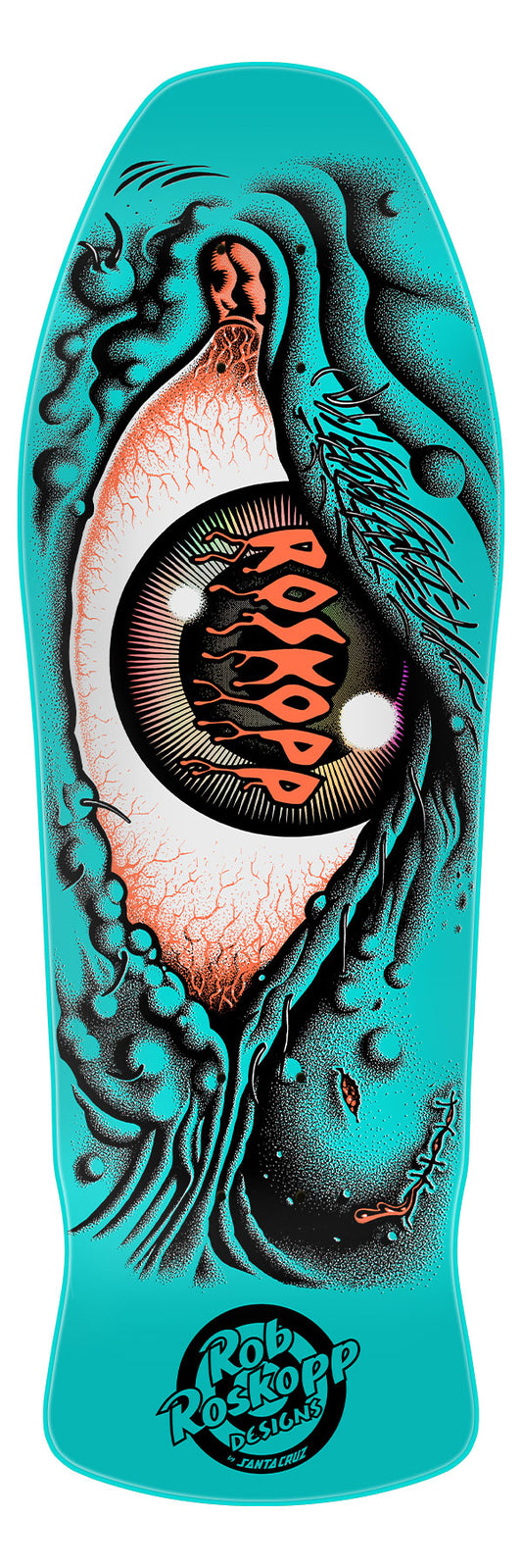 Santa Cruz Roskopp Eye Reissue Skateboard Deck 10.12