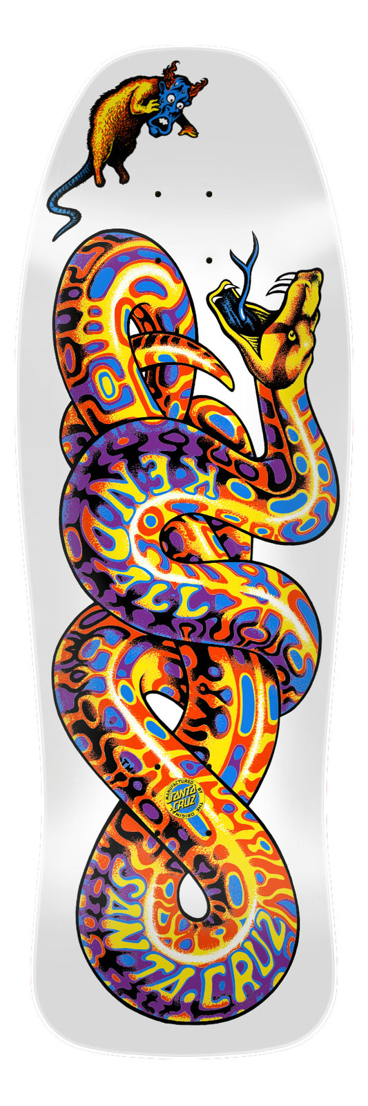 Santa Cruz Kendall Snake Reissue Skateboard Deck 9.975