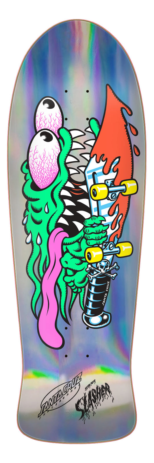 Santa Cruz Meek Slasher Reissue Skateboard Deck 10.1