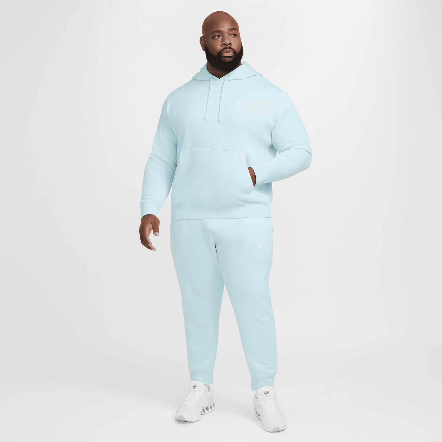 Nike Sportswear Club Fleece Hoodie Glacier Blue
