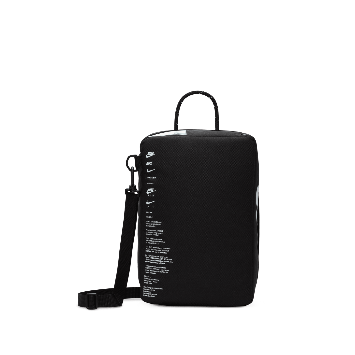 Nike Shoe Box Bag Black White