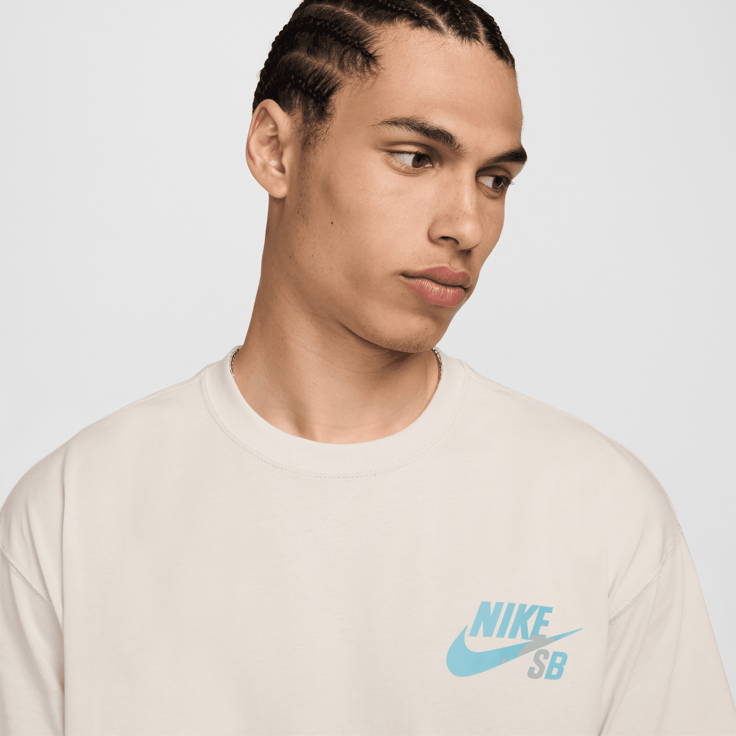 Nike SB Logo T-Shirt Lt Orewood