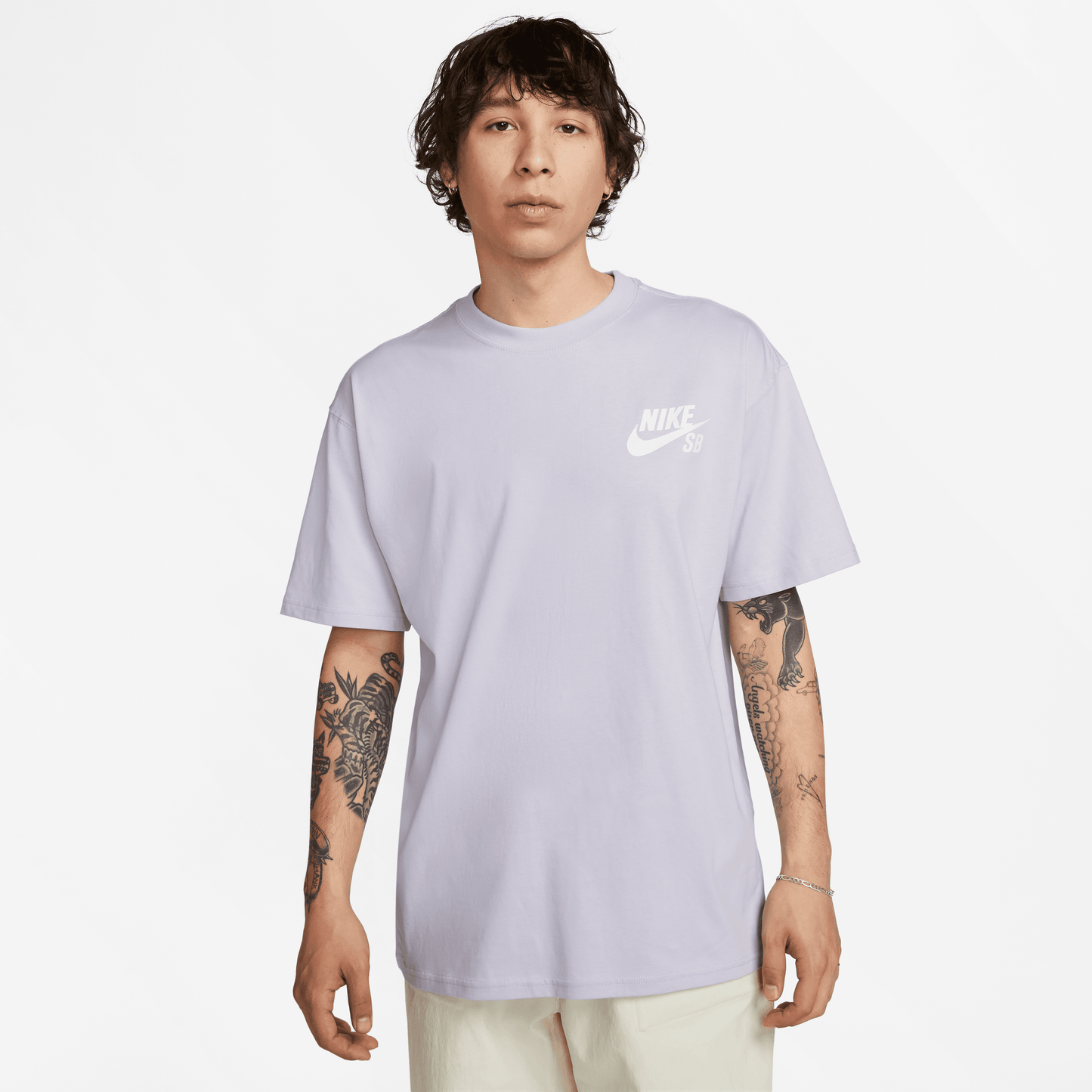 Nike SB Logo Skate T-Shirt Oxygen Purple
