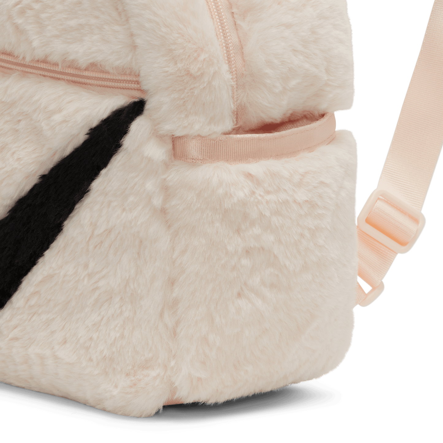 Nike Futura 365 Faux Fur Mini Backpack Guava Ice
