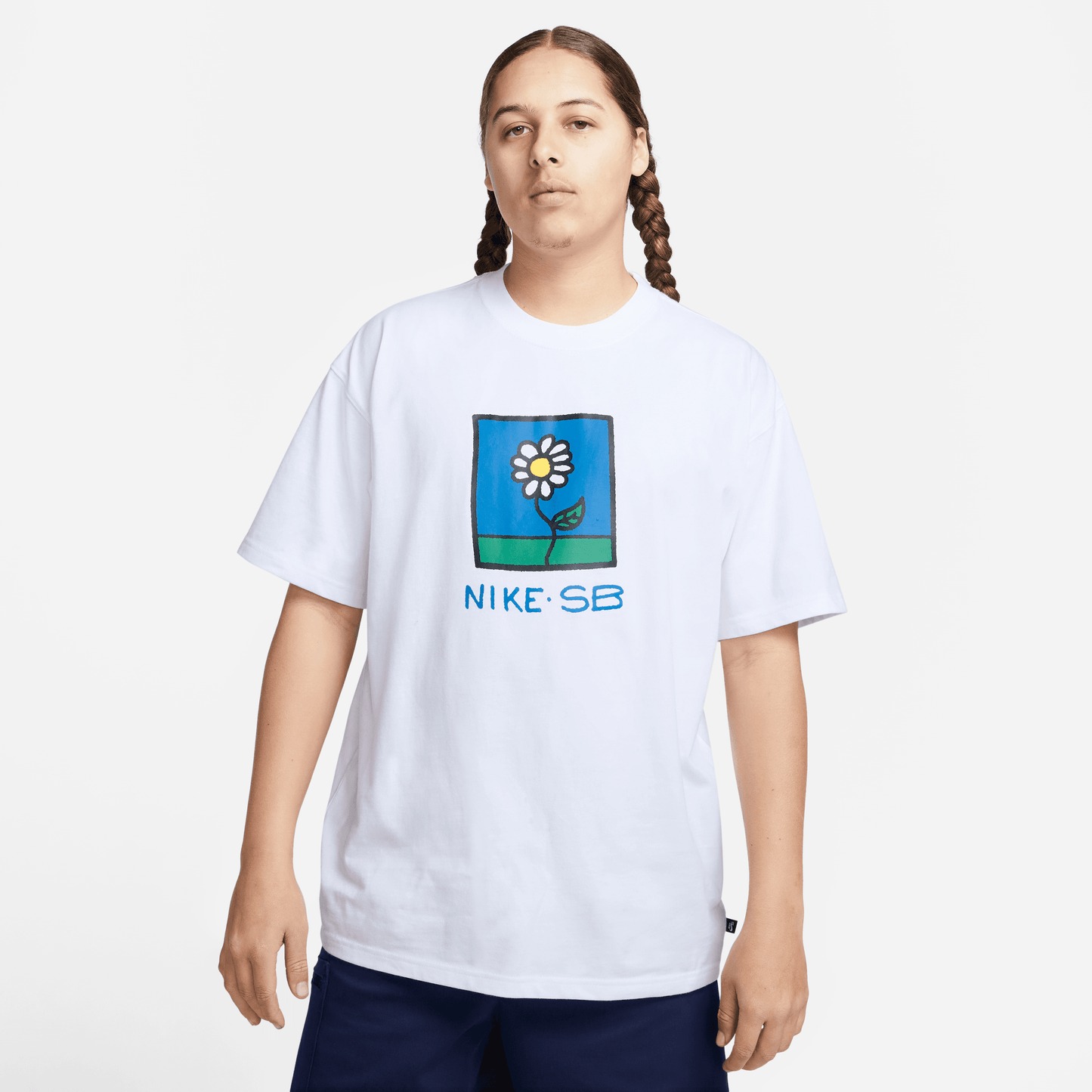 Nike SB Daisy T-Shirt White