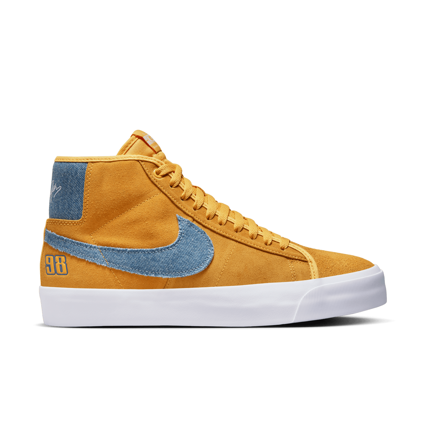 Nike SB Zoom Blazer Mid Pro GT Uni Gold Denim