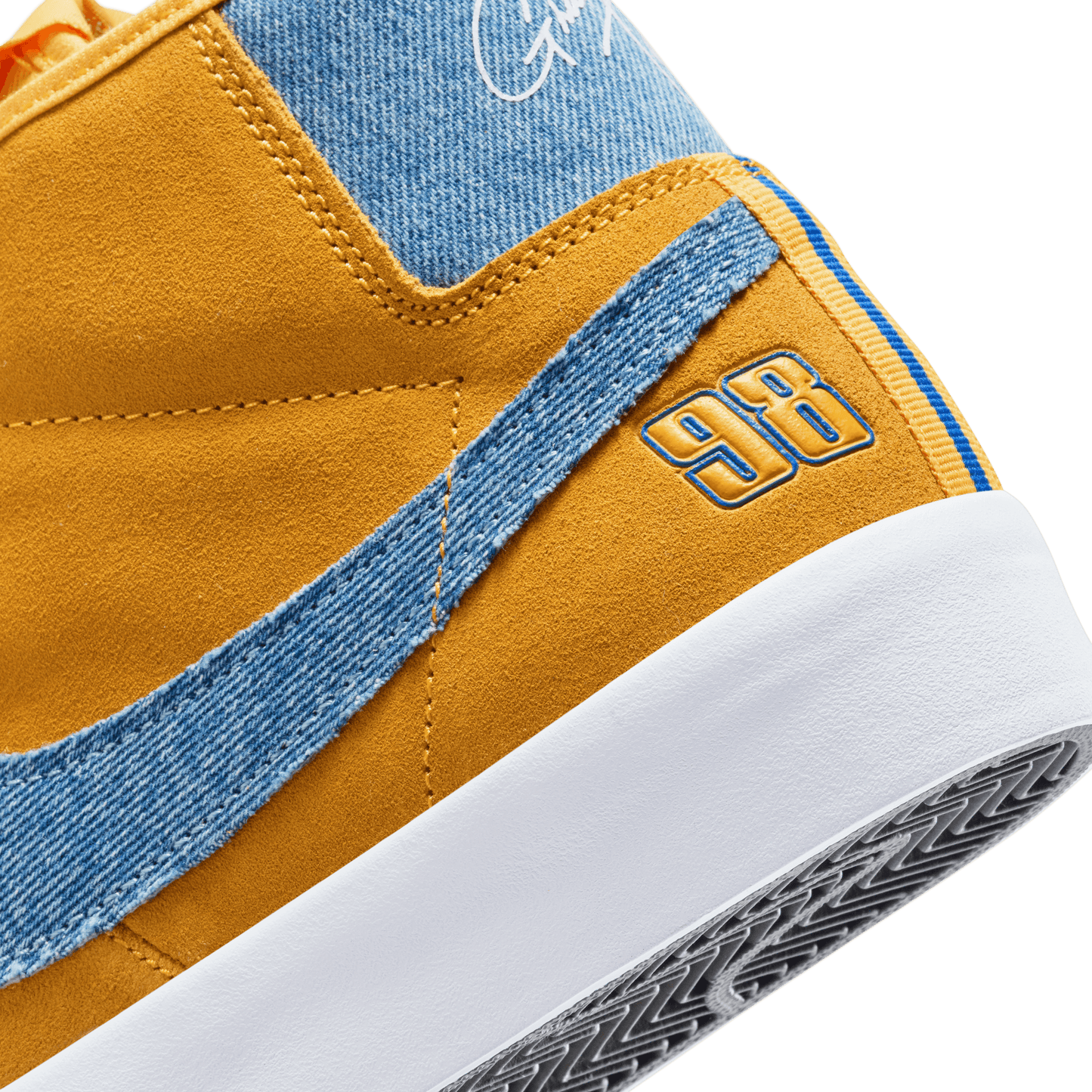 Nike SB Zoom Blazer Mid Pro GT Uni Gold Denim