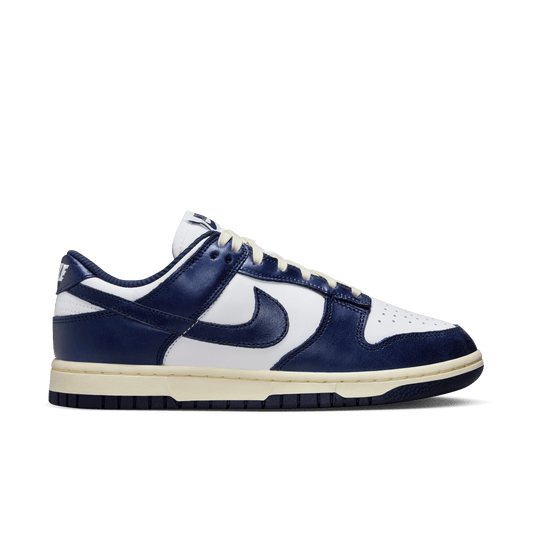 Nike Women's Dunk Low Premium White Midnight Navy