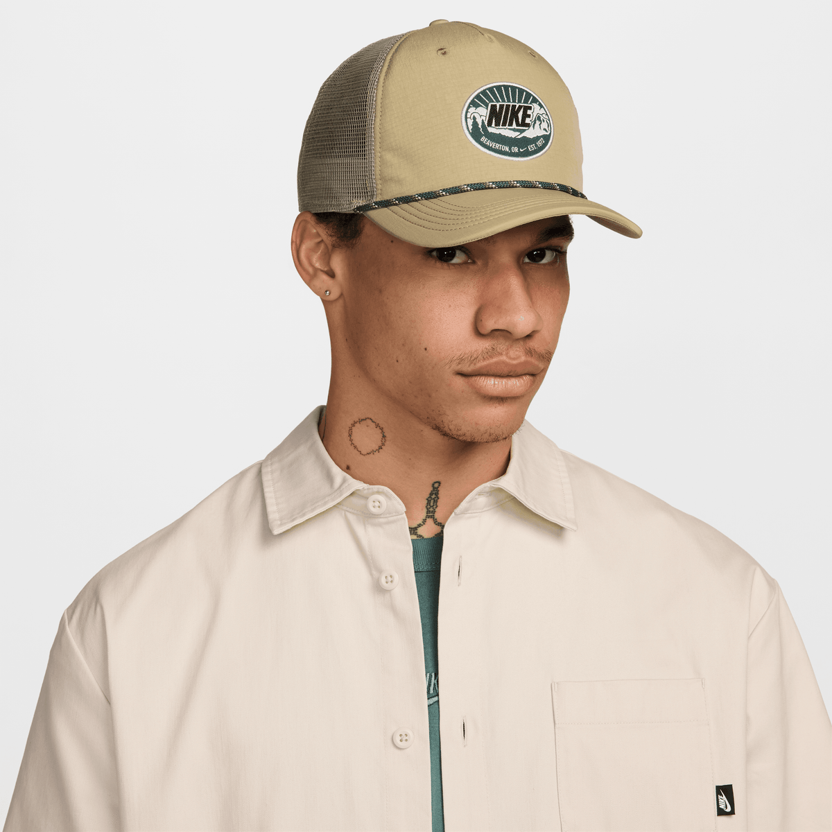 Nike Rise Curved Bill Hat Olive