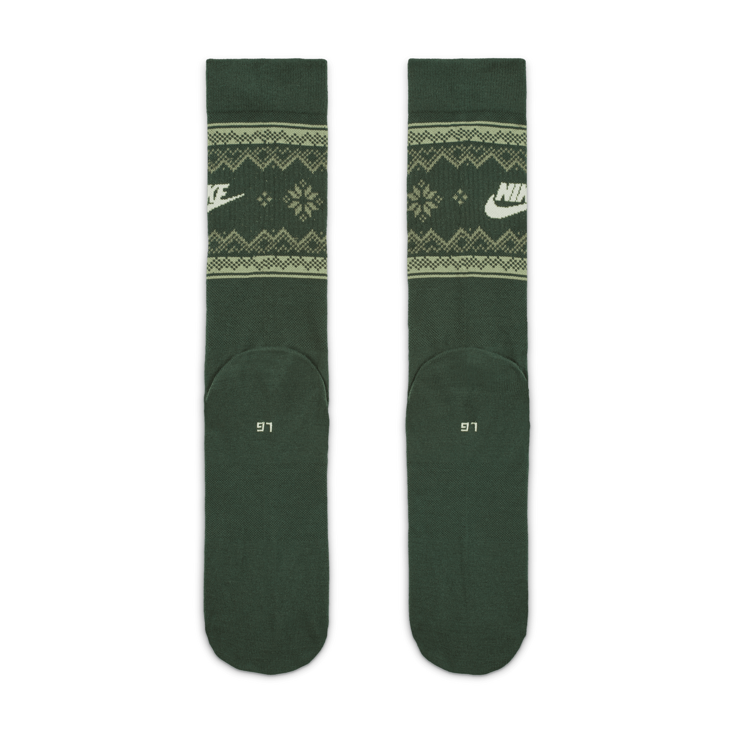 Nike Everyday Essentials Socks Vintage Green Coconut