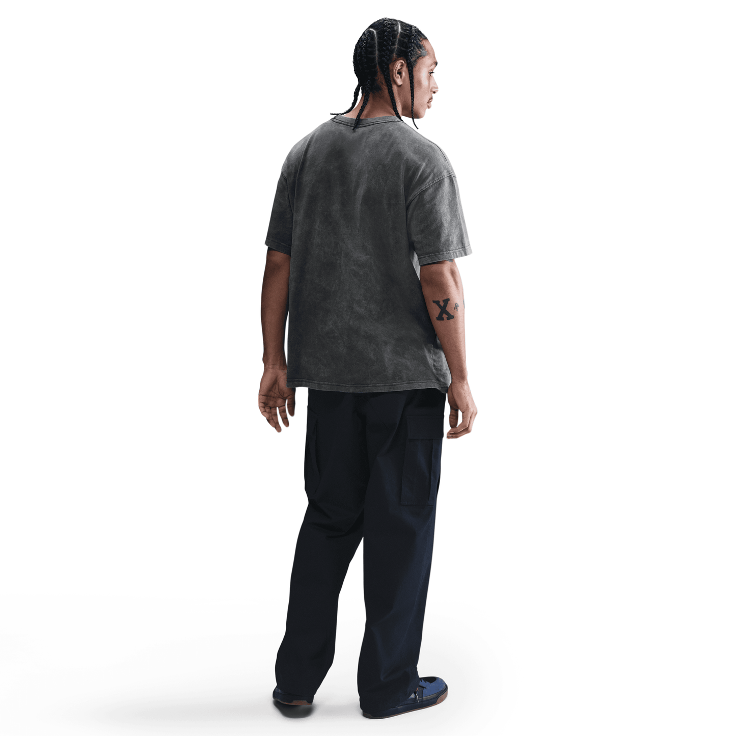 Nike SB Max90 Court Skate T-Shirt Anthracite