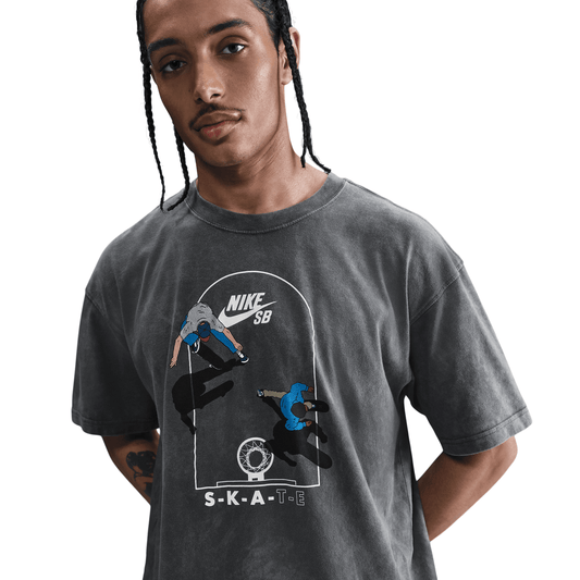 Nike SB Max90 Court Skate T-Shirt Anthracite