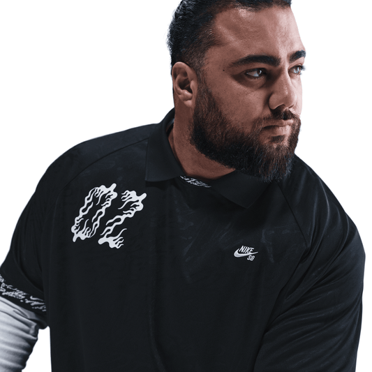 Nike SB Dri-FIT Jacquard Jersey Black White