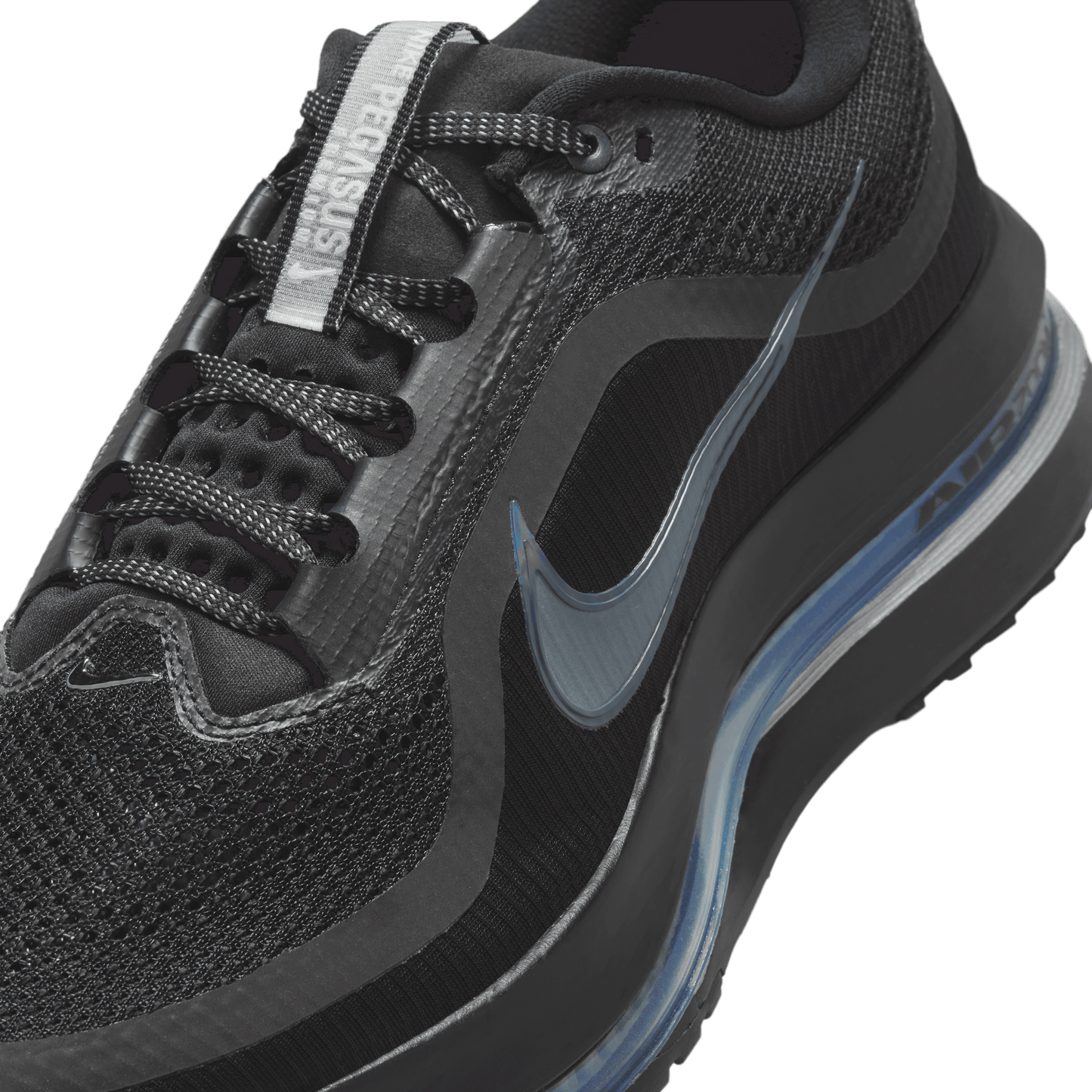 Nike Pegasus Premium Black Metallic Silver