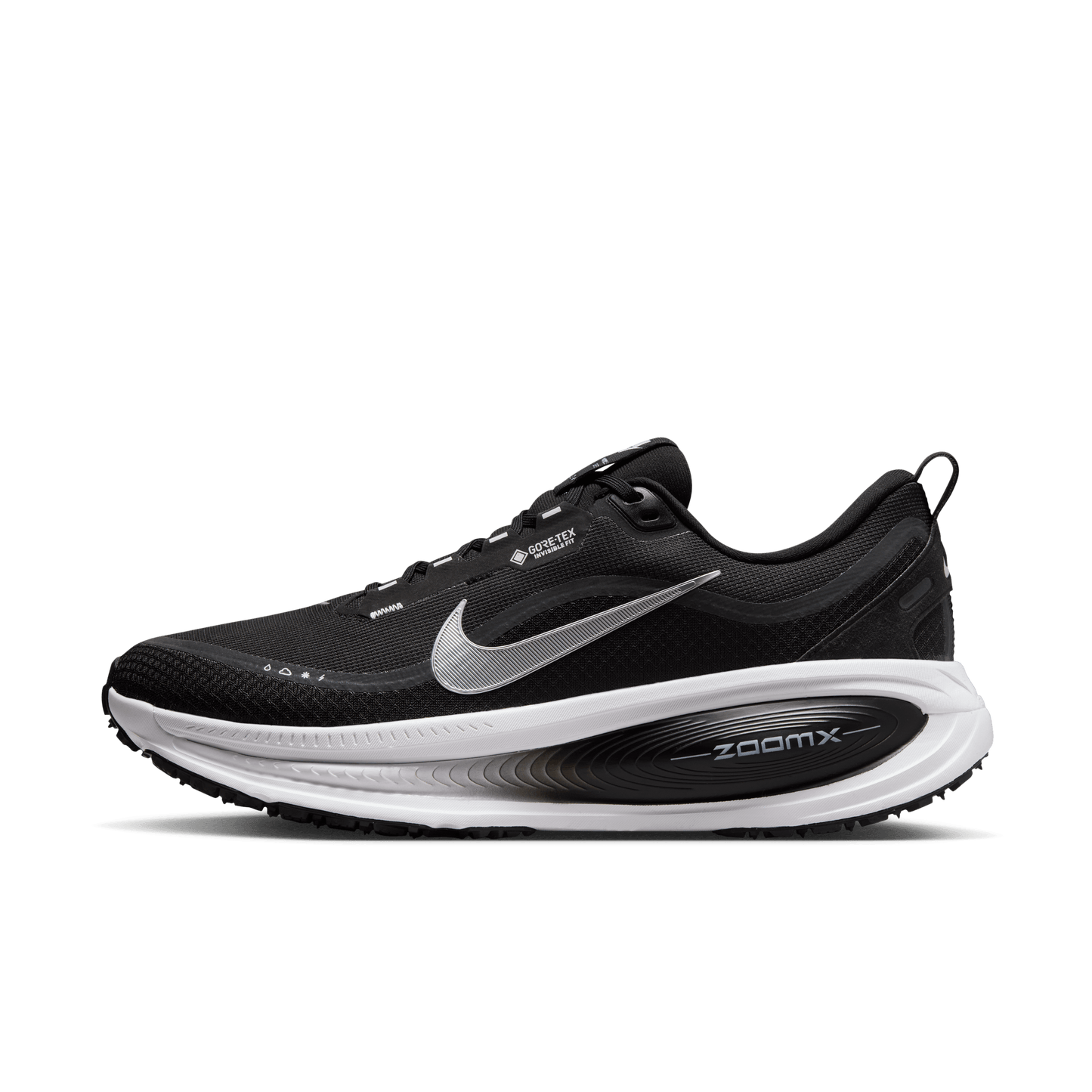 Nike Vomero 18 GORE-TEX Black Metallic Silver