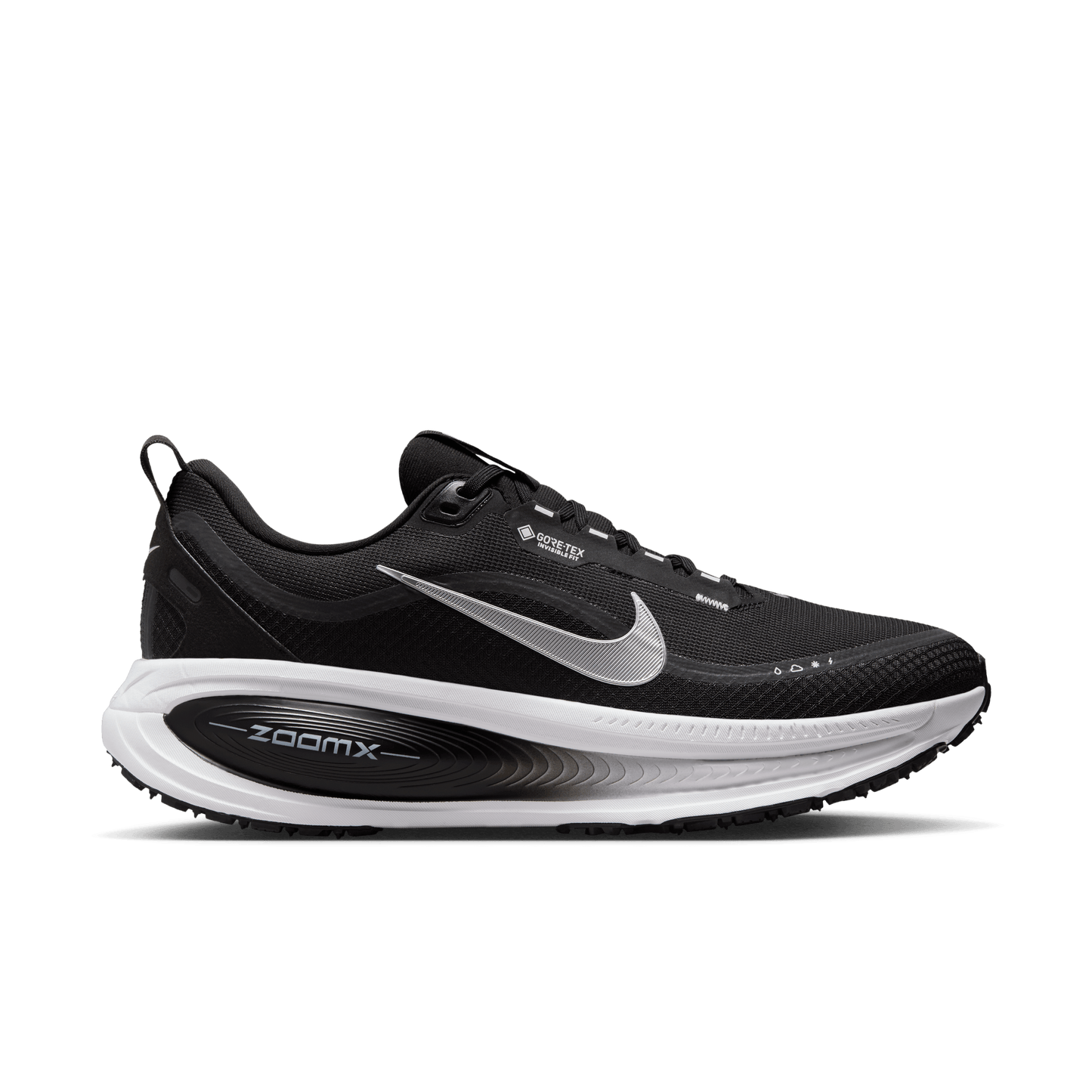Nike Vomero 18 GORE-TEX Black Metallic Silver