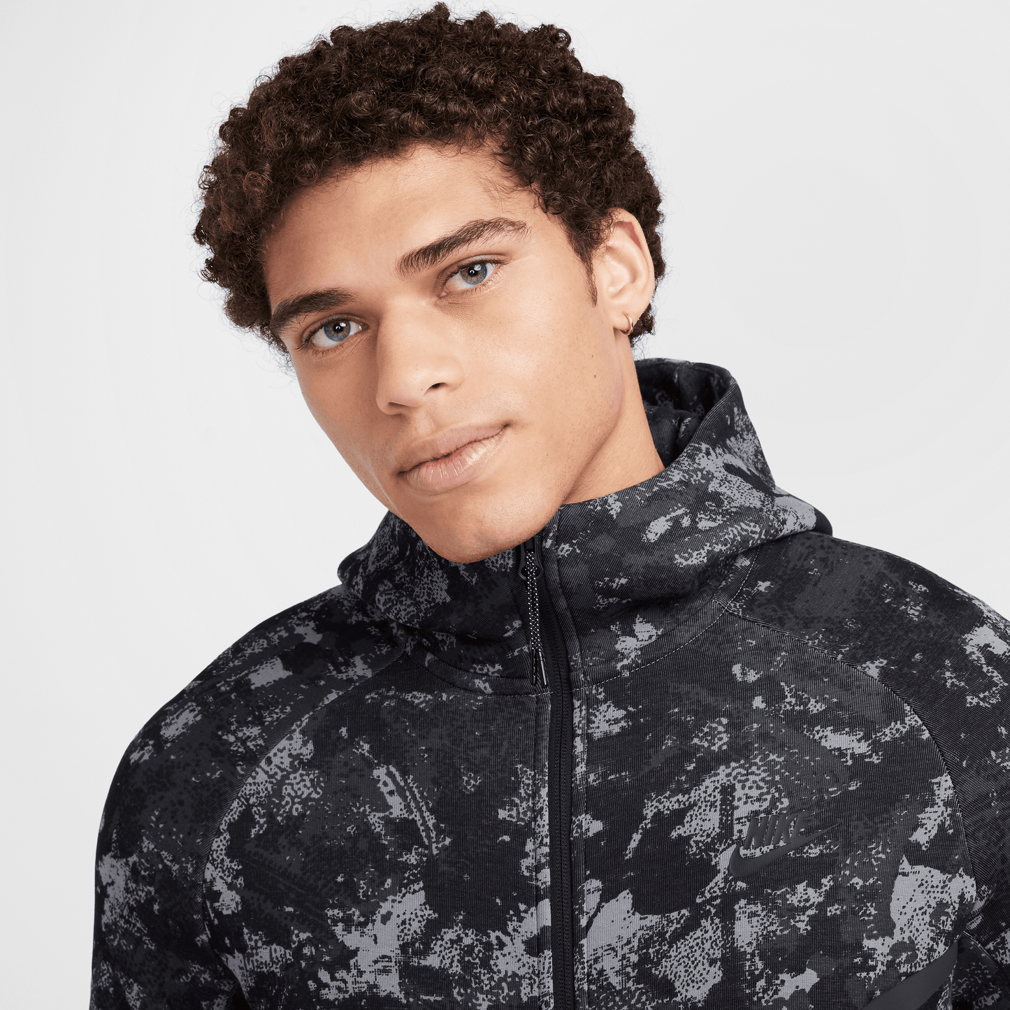 Nike Tech Fleece Windrunner Full-Zip Hoodie Smoke Anthracite
