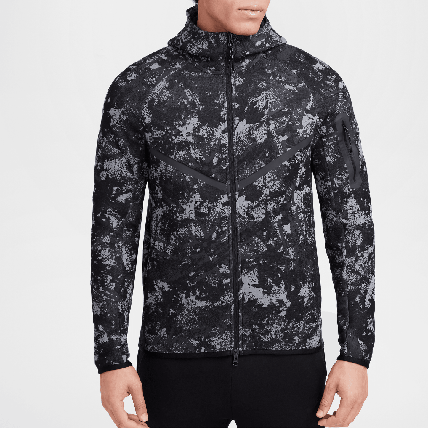 Nike Tech Fleece Windrunner Full-Zip Hoodie Smoke Anthracite