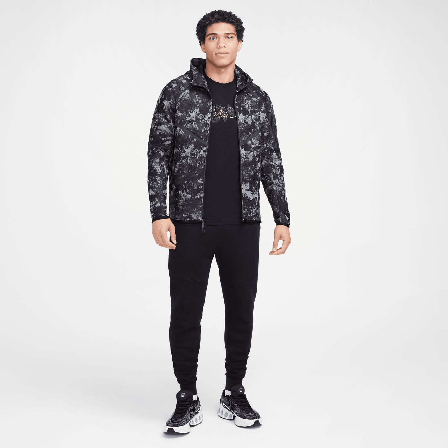Nike Tech Fleece Windrunner Full-Zip Hoodie Smoke Anthracite