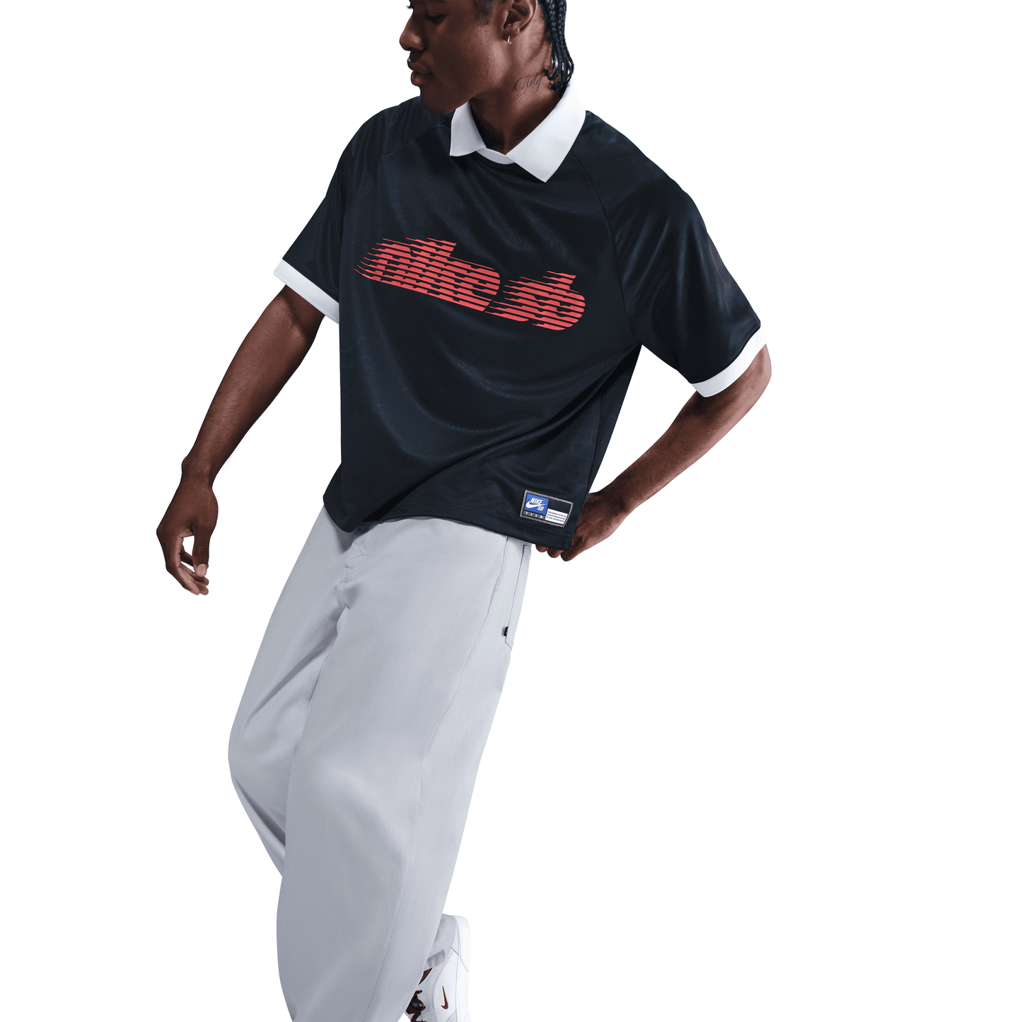 Nike SB Loose Denim Pants Football Grey