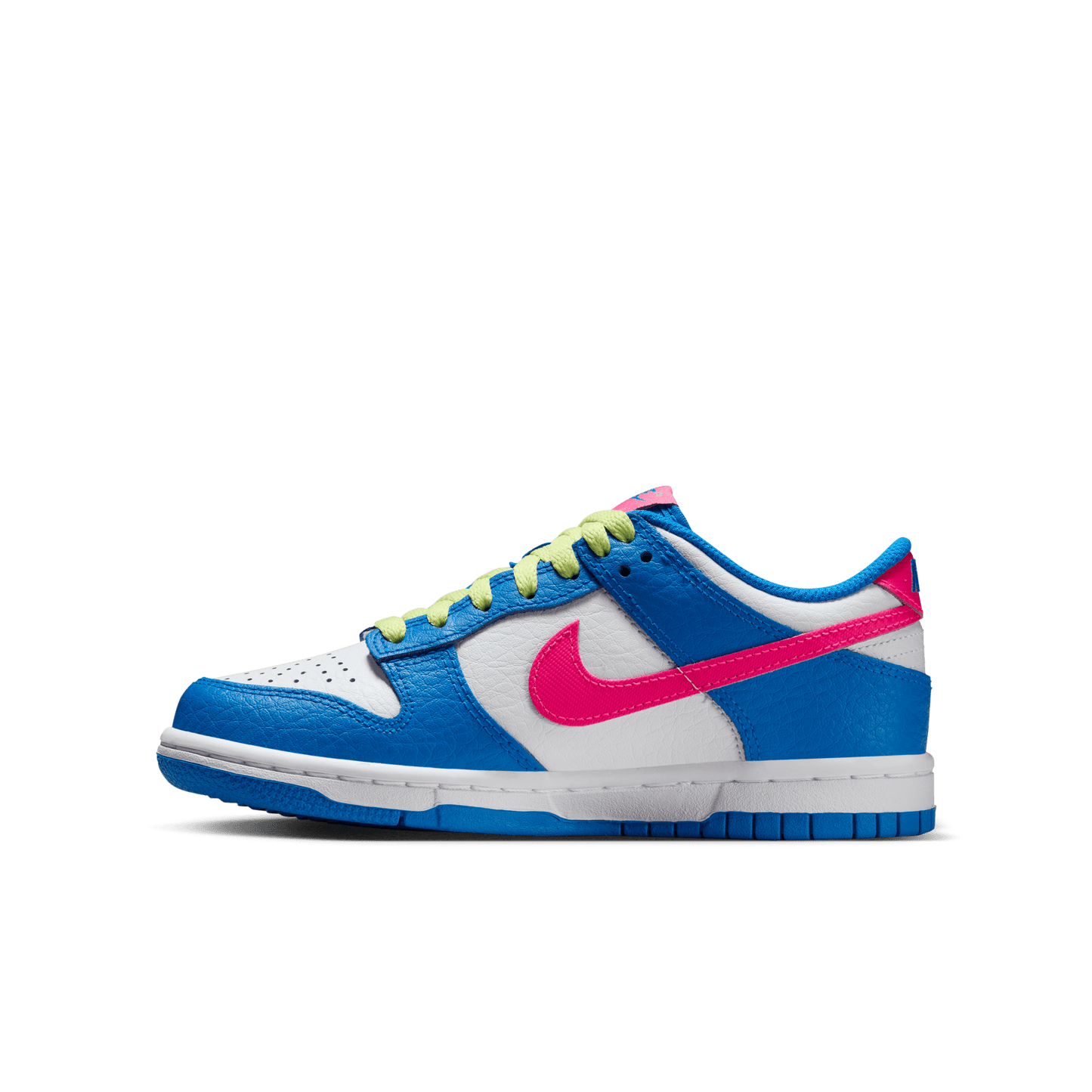 Nike Kids Dunk Low Photo Blue Hyper Pink