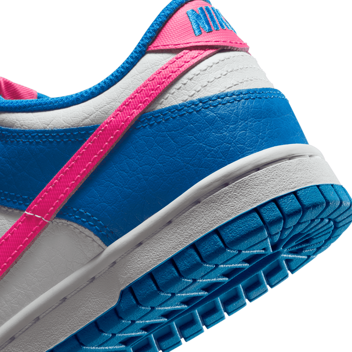 Nike Kids Dunk Low Photo Blue Hyper Pink