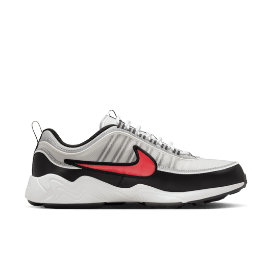 Nike Air Zoom Spiridon Metallic Silver Sport Red