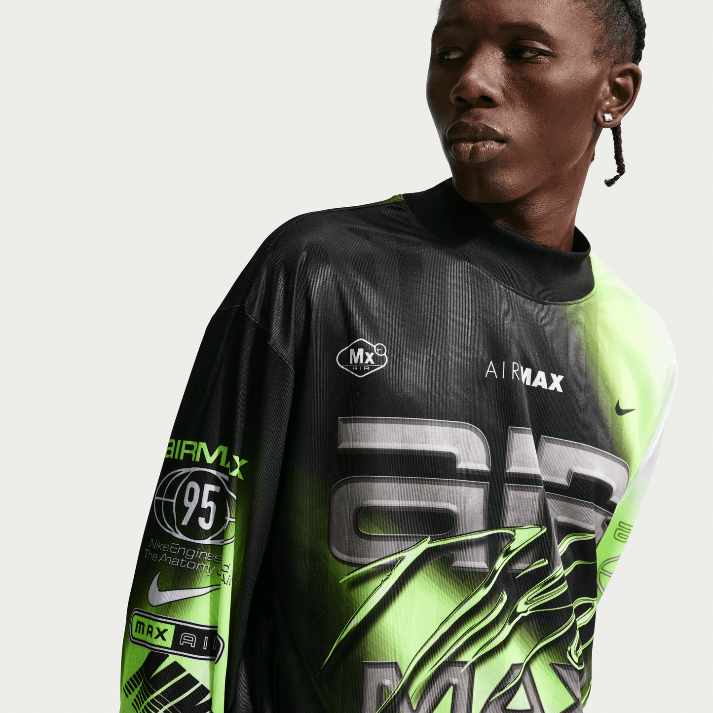 Nike Culture Soccer Jersey Volt Black
