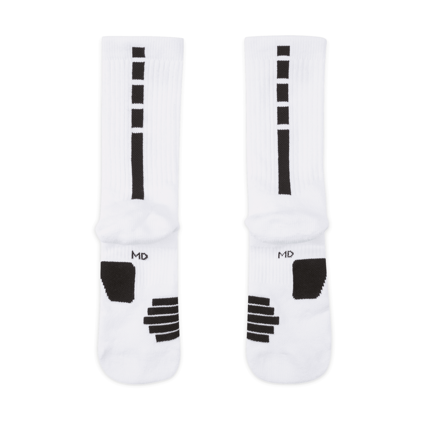 Nike Elite Crew Socks White Black
