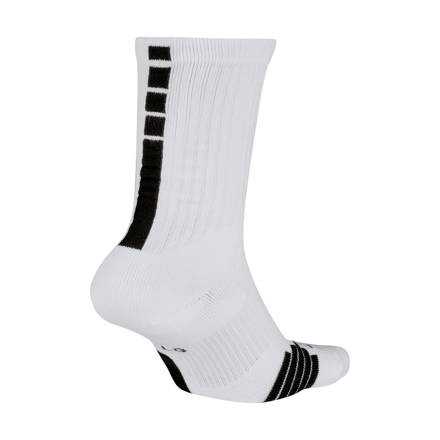 Nike Elite Crew Socks White Black
