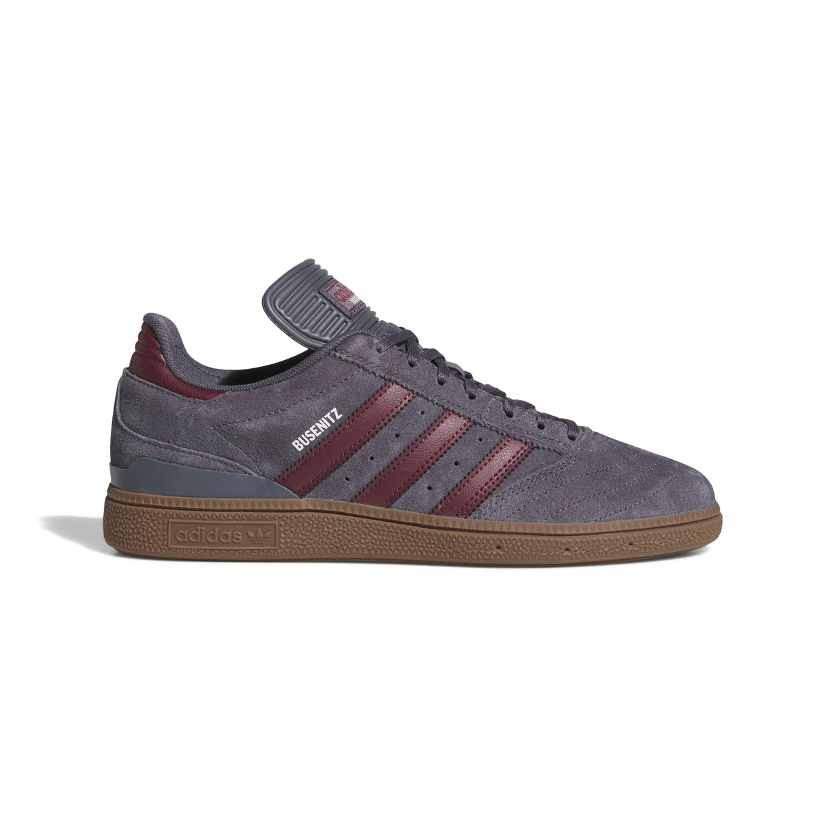 Adidas Busenitz Grey Maroon Gum