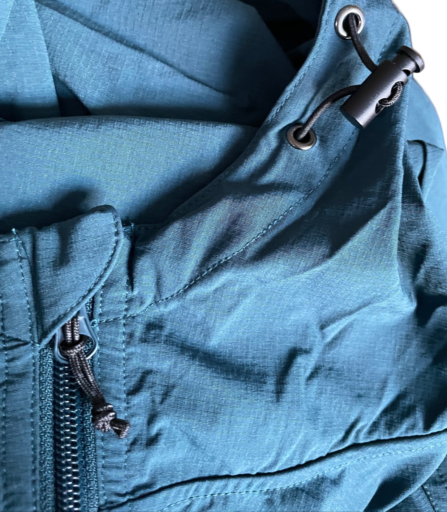 Double R Kicks Legacy Hooded Tech Windbreaker Pacific Blue