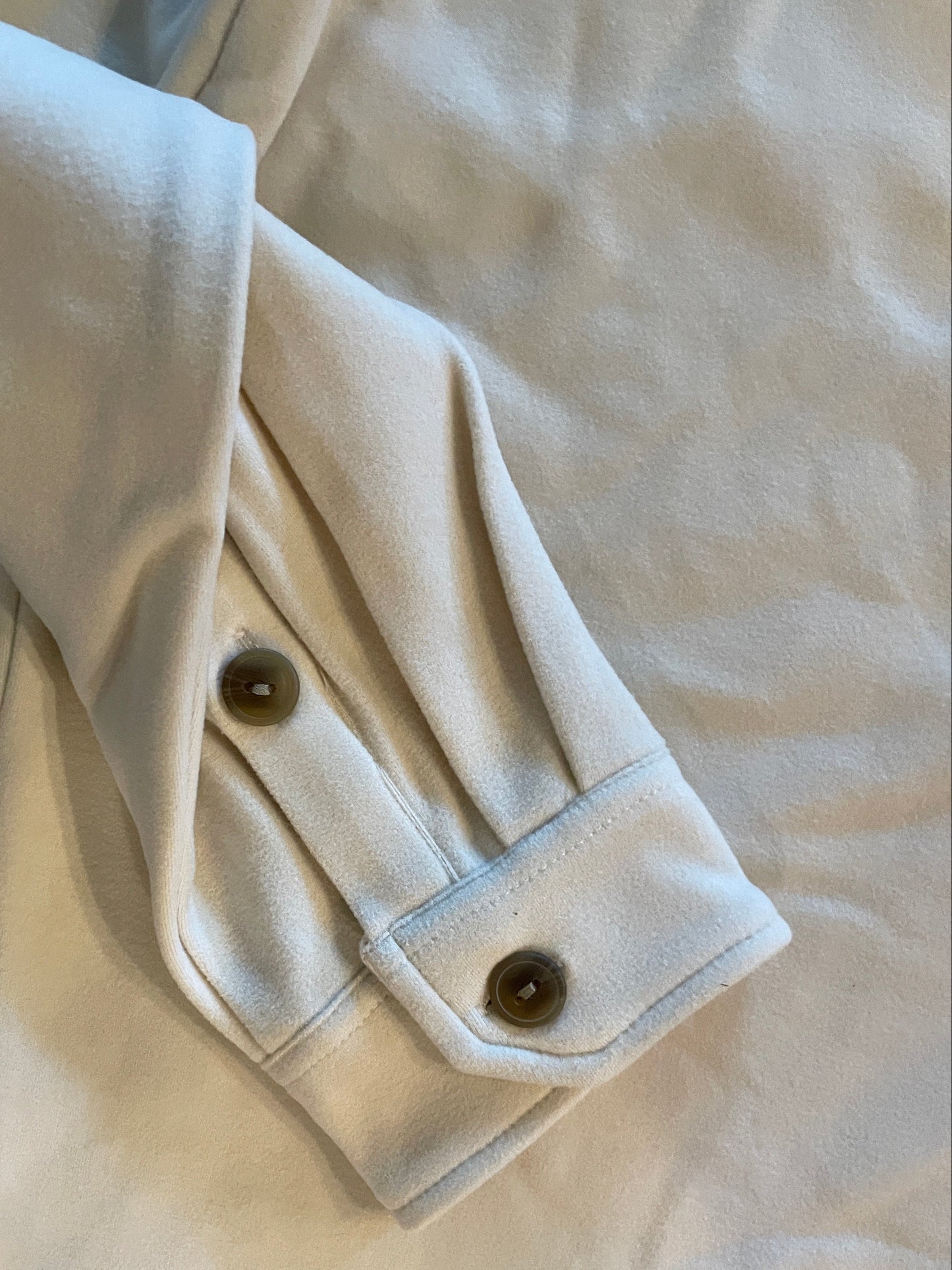 Double R Kicks Parson Polar Fleece Hooded Shirt Natural