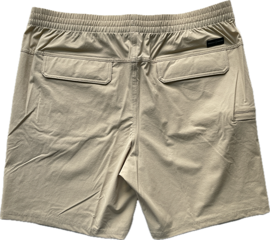Double R Kicks Offshore Performance Shorts Khaki
