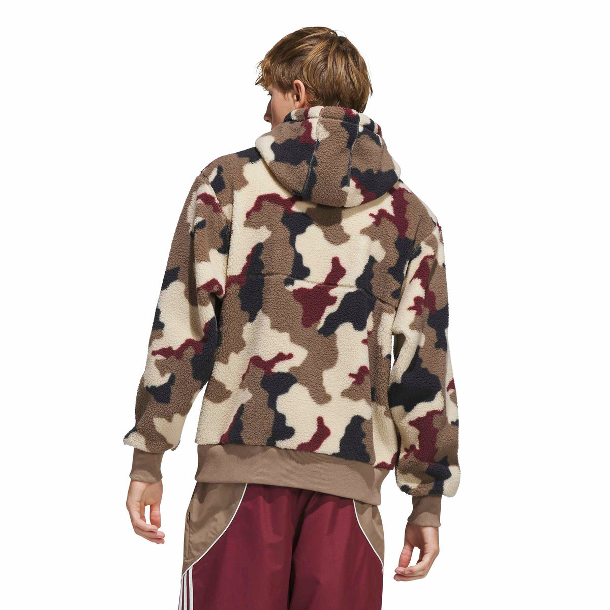 Adidas Skateboarding FS+ High Pile Fleece Camo Hoodie