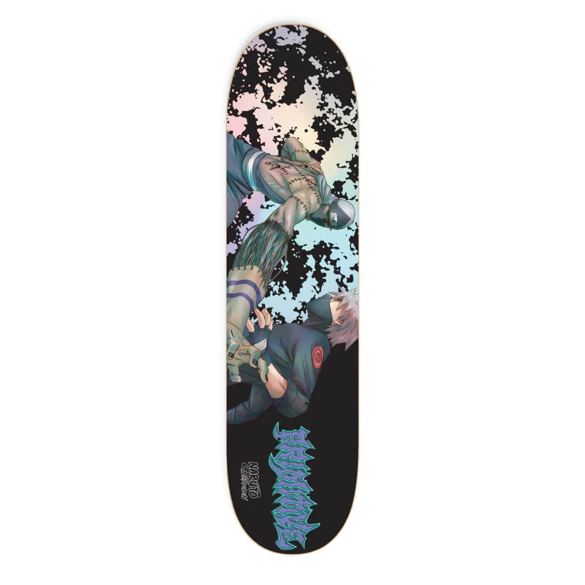 Primitive Naruto Kakashi Vs Kakuzu Team Skateboard Deck 8.25